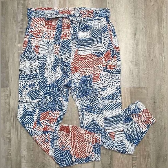 Anthropologie Hei
Hei Nouveau
Joggers Pants red white and blue size s - Picture 4 of 16